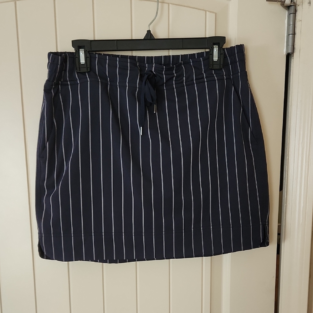 Athleta Blue Mini Pencil Skort for Work